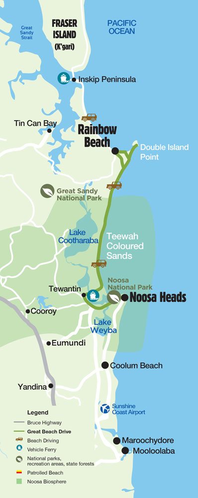 private 4wd tour fraser island